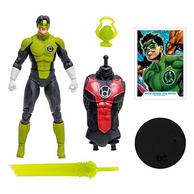 DC Multiverse Build A Action Figure Kyle Rayner (Blackest Night) 18 cm