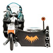 DC Retro Vehicle Batcycle with Side Car