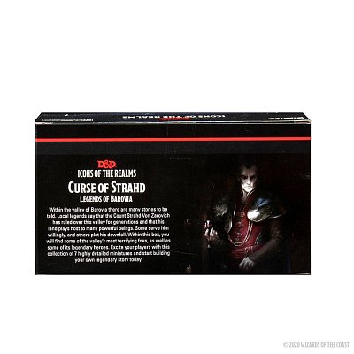 D&D Icons of the Realms: Curse of Strahd pre-painted Miniatures Legends of Barovia Premium Box Set