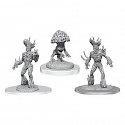 D&D Nolzur\'s Marvelous Miniatures Unpainted Miniature Myconid Sovereign & Sprouts Assortment (2)