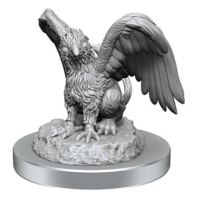 D&D Nolzur\'s Marvelous Miniatures Unpainted Miniatures 3-Packs Griffon Hatchlings Case (4)