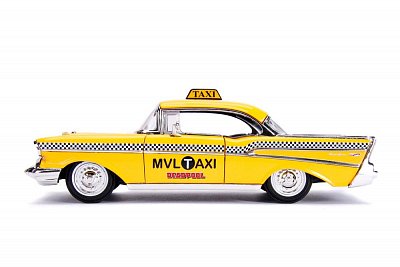 Deadpool Diecast Model 1/24 Deadpool Yellow Taxi