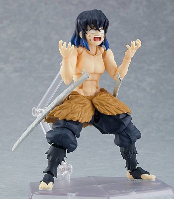 Demon Slayer: Kimetsu no Yaiba Figma Action Figure Inosuke Hashibira DX Edition 14 cm