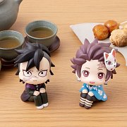 Demon Slayer Kimetsu no Yaiba Look Up PVC Statues Genya & Tanjiro Final Selection LTD Ver. 11 cm