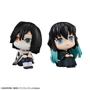 Demon Slayer Kimetsu no Yaiba Look Up PVC Statues Iguro Obanai & Tokitou Muichirou LTD Ver. 11 cm