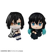 Demon Slayer Kimetsu no Yaiba Look Up PVC Statues Iguro Obanai & Tokitou Muichirou LTD Ver. 11 cm