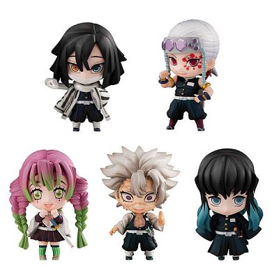 Demon Slayer: Kimetsu no Yaiba Trading Figure 5-Pack Sailor Tanjiro & The Hashira Mascot Set B 5 cm