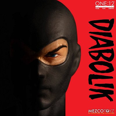 Diabolik Action Figure 1/12 17 cm