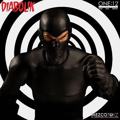 Diabolik Action Figure 1/12 17 cm