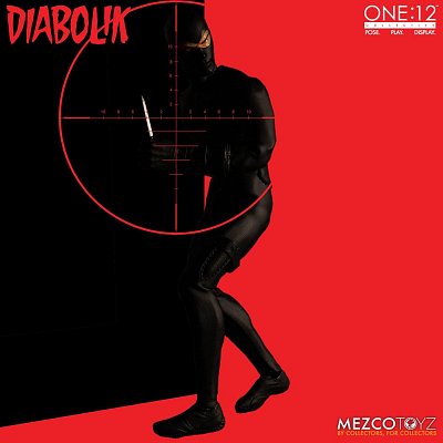 Diabolik Action Figure 1/12 17 cm