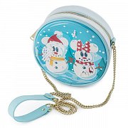 Disney by Loungefly Crossbody Bag Snowman Minnie & Mickey Snow Globe