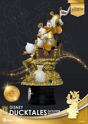 Disney Classic Animation Series D-Stage Diorama DuckTales Golden Edition heo EMEA Exclusive 15 cm