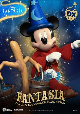 Disney Classic Dynamic 8ction Heroes Action Figure 1/9 Mickey Fantasia Deluxe Version 21 cm