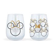 Disney Crystal Glasses 2-Packs Case Minnie Mouse (6)