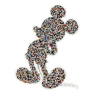 Disney Shaped Jigsaw Puzzle Mickey Mouse (945 pieces)
