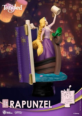 Disney Story Book Series D-Stage PVC Diorama Rapunzel 15 cm