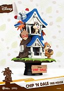 Disney Summer Series D-Stage PVC Diorama Chip \'n Dale Tree House 16 cm