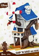 Disney Summer Series D-Stage PVC Diorama Chip \'n Dale Tree House 16 cm