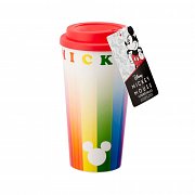 Disney Travel Mug Mickey Rainbow