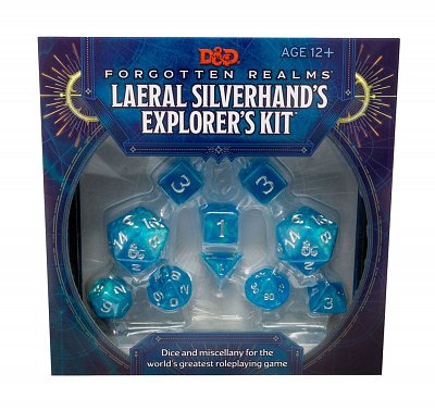 Dungeons & Dragons Forgotten Realms: Laeral Silverhand\'s Explorer\'s Kit - Dice & Miscellany english