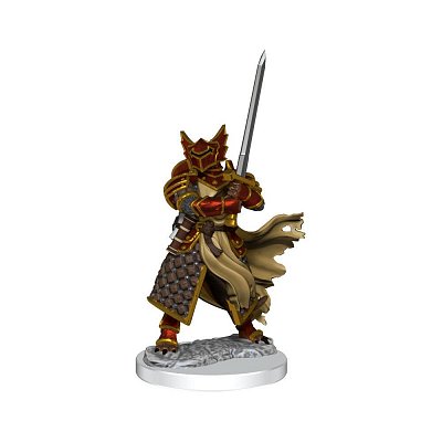 Dungeons & Dragons Frameworks Miniature Model Kit Dragonborn Paladin Male