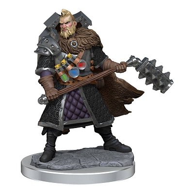 Dungeons & Dragons Frameworks Miniature Model Kit Human Fighter Male