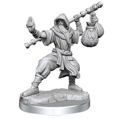 Dungeons & Dragons Frameworks Miniature Model Kit Human Monk Male