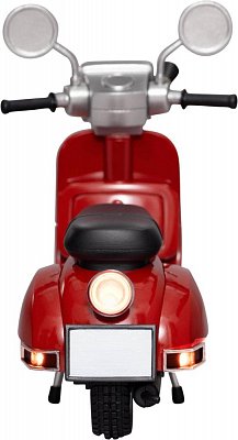 Egg Attack Action Light Up Vehicle Motorbike Classic Style Red Version 12 cm