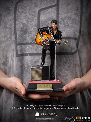 Elvis Presley Deluxe Art Scale Statue 1/10 Comeback Special 23 cm