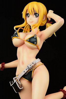 Fairy Tail PVC Statue 1/6 Lucy Heartfilia Swimwear Gravure Style Noir Ver. 23 cm