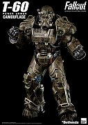 Fallout Action Figure 1/6 T-60 Camouflage Power Armor 37 cm