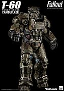 Fallout Action Figure 1/6 T-60 Camouflage Power Armor 37 cm