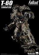 Fallout Action Figure 1/6 T-60 Camouflage Power Armor 37 cm