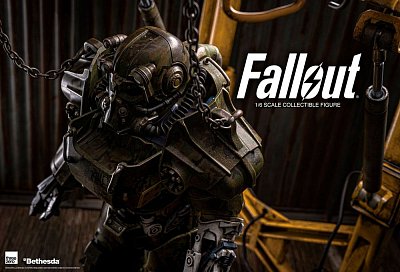 Fallout Action Figure 1/6 T-60 Camouflage Power Armor 37 cm