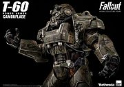 Fallout Action Figure 1/6 T-60 Camouflage Power Armor 37 cm