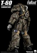 Fallout Action Figure 1/6 T-60 Camouflage Power Armor 37 cm