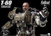 Fallout Action Figure 1/6 T-60 Camouflage Power Armor 37 cm