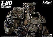 Fallout Action Figure 1/6 T-60 Camouflage Power Armor 37 cm