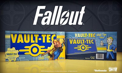 Fallout Metal Sign Vaul-Tec