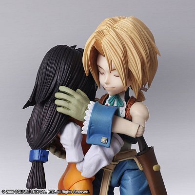 Final Fantasy IX Bring Arts Action Figures Zidane Tribal & Garnet Til Alexandros XVII 12 - 17 cm