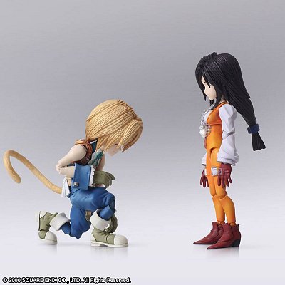 Final Fantasy IX Bring Arts Action Figures Zidane Tribal & Garnet Til Alexandros XVII 12 - 17 cm