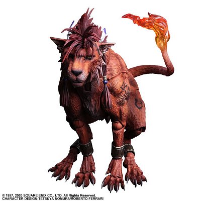 Final Fantasy VII Remake Play Arts Kai Action Figure Red XIII 18 cm