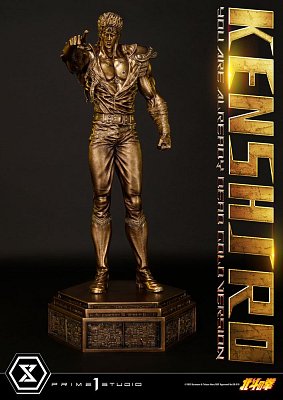 Fist of the North Star Statue 1/4 Kenshiro You Are Already Dead Gold Version 69 cm