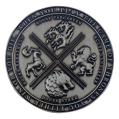 Game of Thrones Medallion Iron Limited Edition