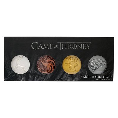 Game of Thrones Medallion Set Sigil Limited Edition