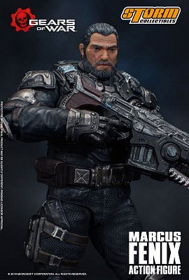 Gears of War 5 Action Figure 1/12 Marcus Fenix 16 cm