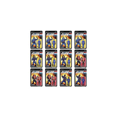 G.I. Joe ReAction Action Figure 10 cm Cobra Wave 1A Assortment 1 (12)