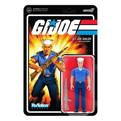 GI Joe ReAction Action Figure Blueshirt Clean (Pink) Wave 2 10 cm