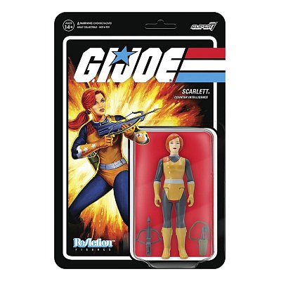 G.I. Joe ReAction Action Figure Scarlett 10 cm