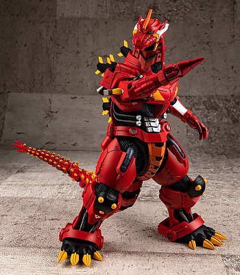 Godzilla vs Evangelion Plastic Model Kit Type-3 Kiryu Kai EVA Unit-02 Color Ver. 24 cm